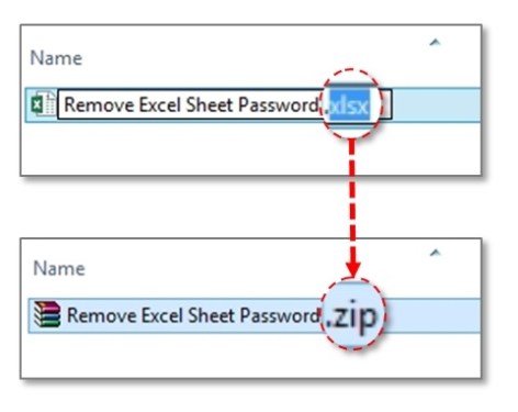 change file extension