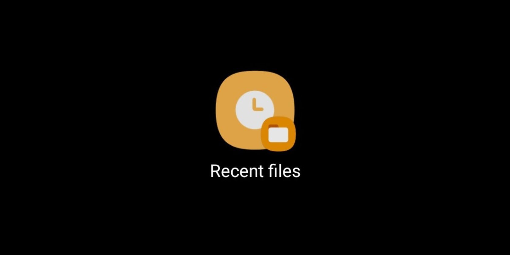 Samsung My Files Shortcut