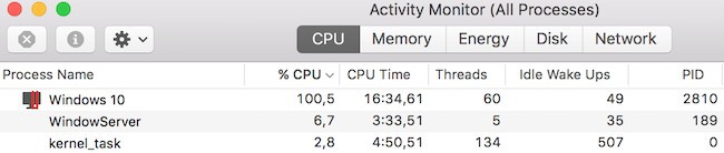 install windows 10 mac - windows cpu usage