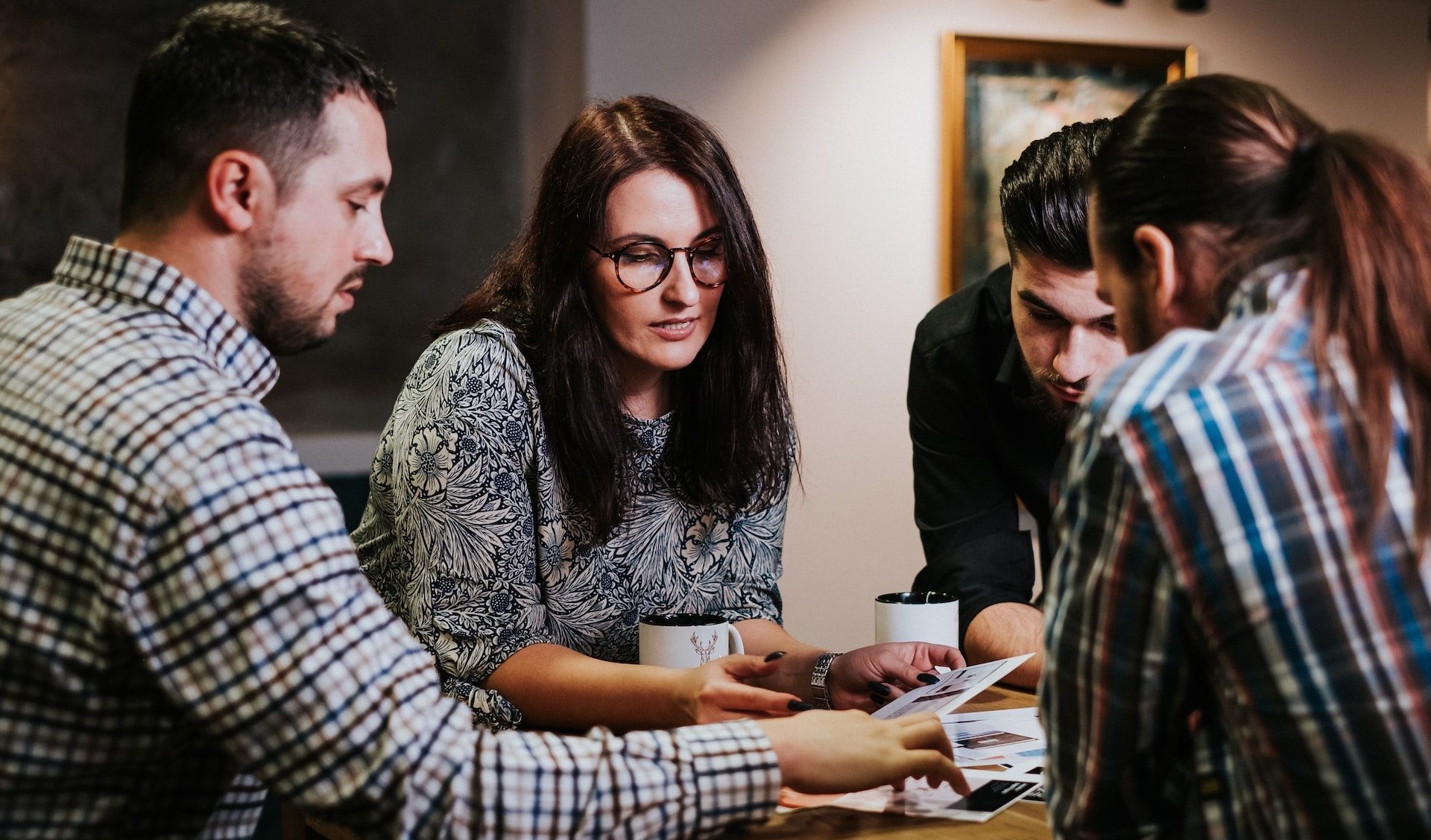 Team Deliberating at Work