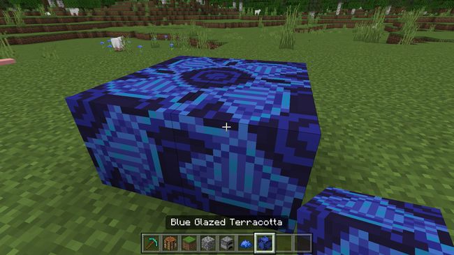 Blue Glazed Terracotta in Minecraft