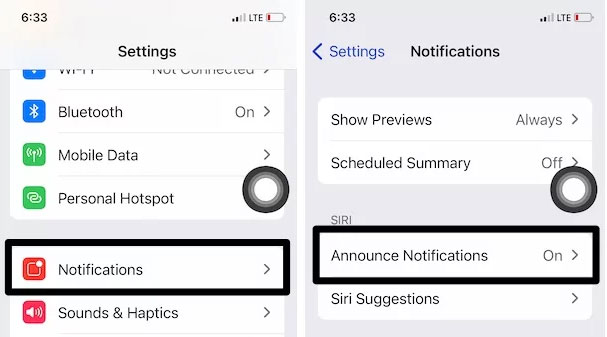 How To Disable The Siri Read Notification For Any Individual App?