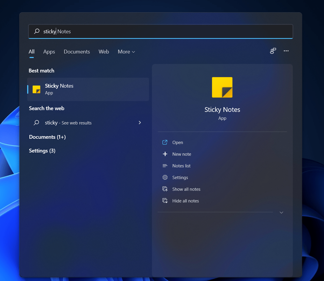 Ways To Put Sticky Notes On Desktop In Windows 11?