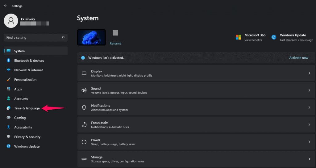 Change System Language Windows 11- itechhacks