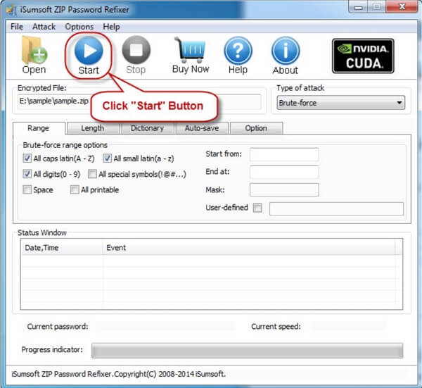 isumsoft zip password refixer