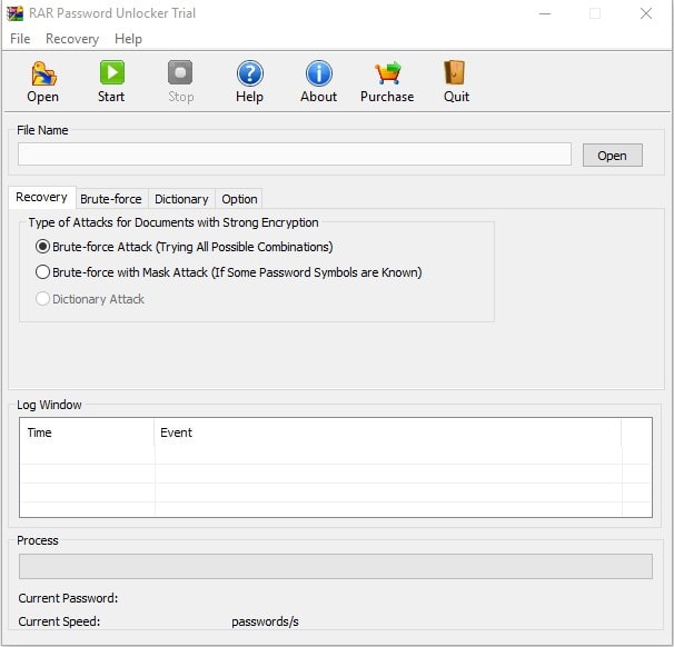 screwsoft rar password unlocker